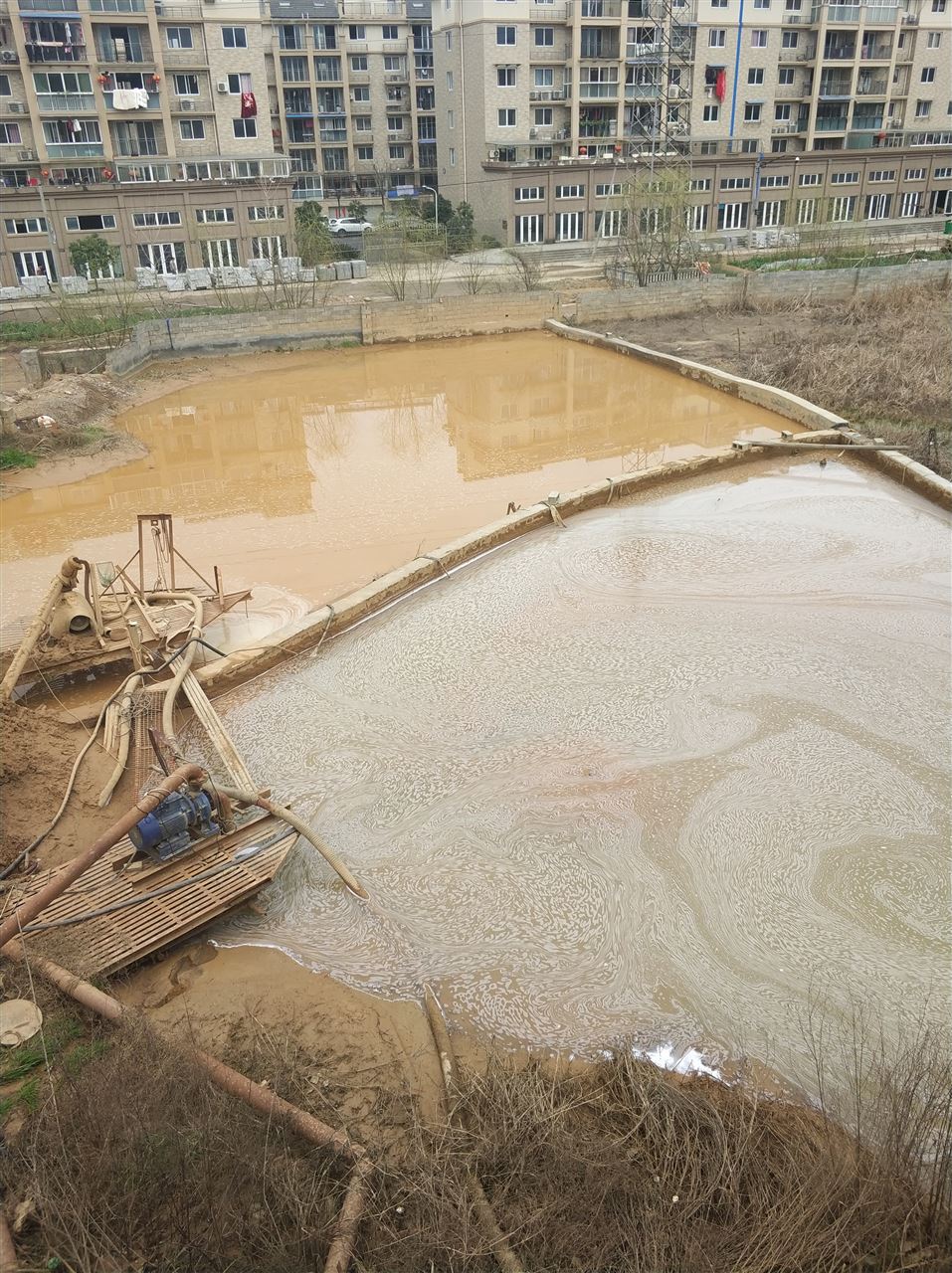 叠彩沉淀池淤泥清理-厂区废水池淤泥清淤